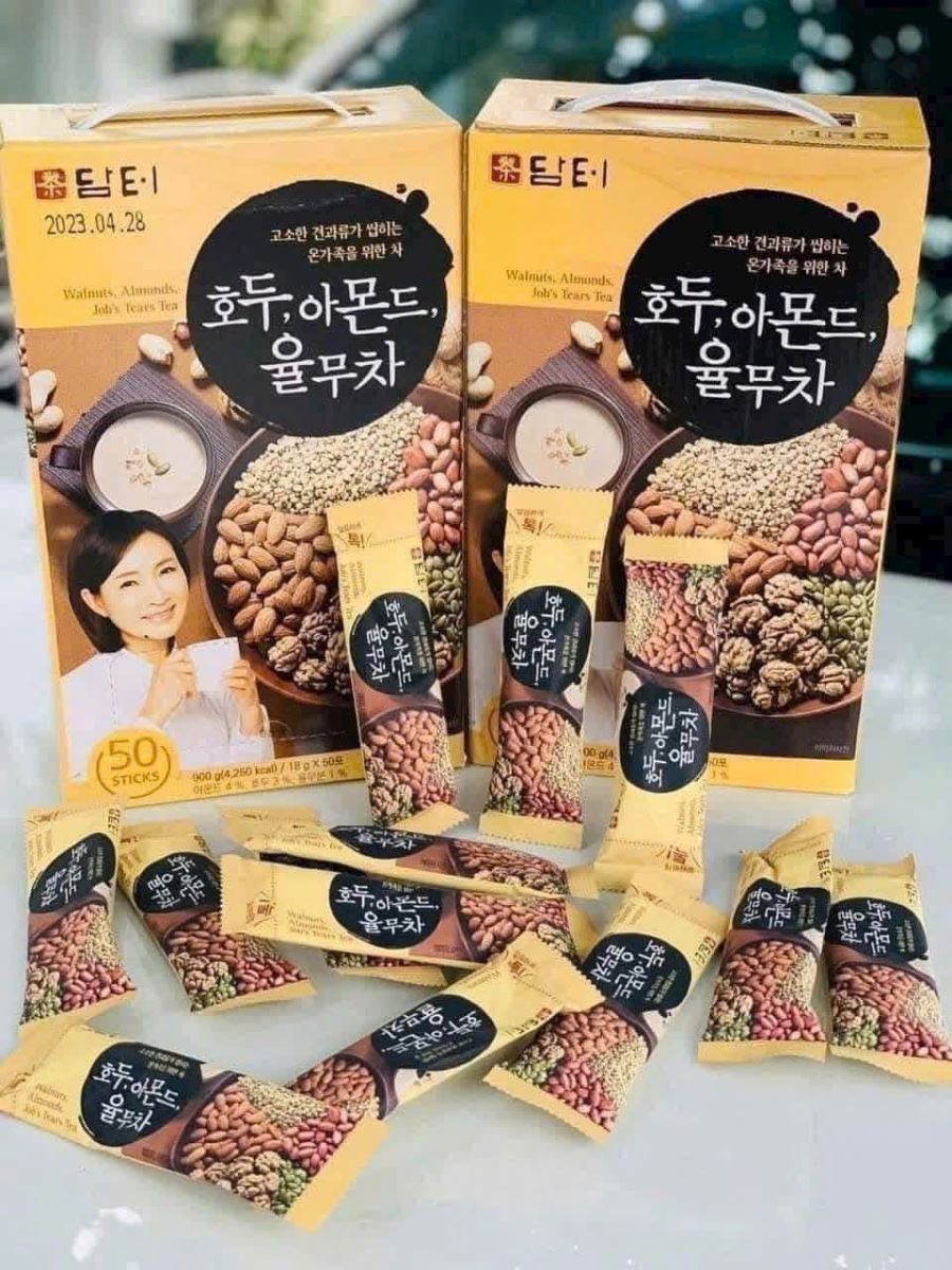 Bột ngũ cốc dinh dưỡng Damtuh Hàn Quốc hộp 50 gói