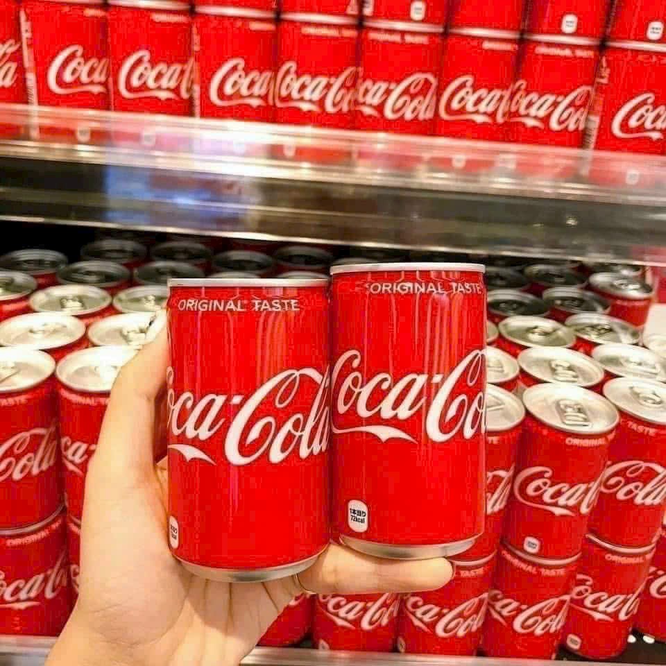 Coca Cola mini Nhật Bản thùng 30 lon 160ml 
