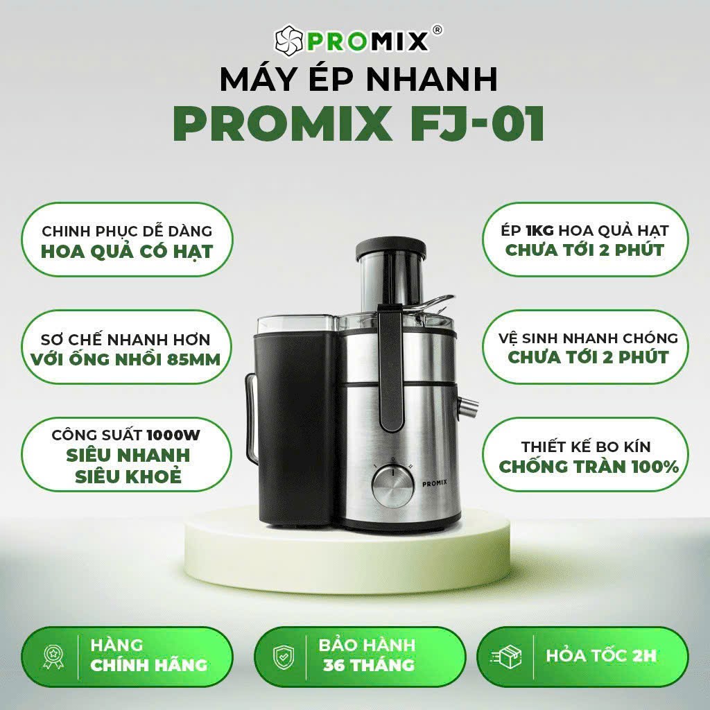 MÁY ÉP TRÁI CÂY PROMIX FJ-01